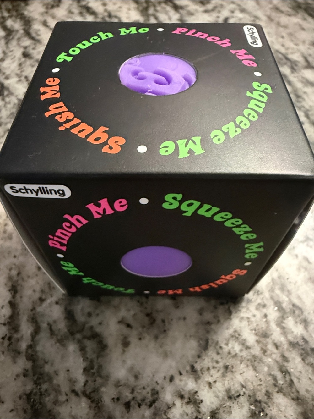 Schylling Squeeze/Pinch Me Sensory Stress Ball Purple nee doh NEW